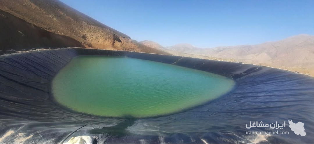 فروش و نصب ورق ژئوممبران استخر کشاورزی مهندس رستملو در آذرشهر
